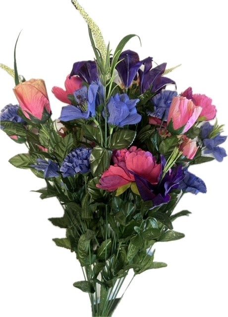 Peony Lily Mix Bushx40 BT/PP/Lv