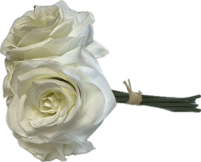 Ashley Rose Bouquet12&quot; Cream