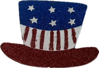 Stars and Stripes Top Hat-Each