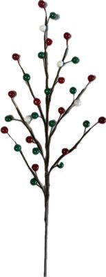 Berry Spray 16" Rd Wh Grn