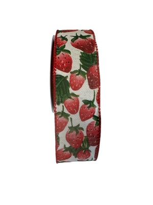 Strawberry Ribbon 1.5x10Yds