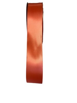 Dbl Face Satin Ribbon 1 1/2" 50Yds Living Coral