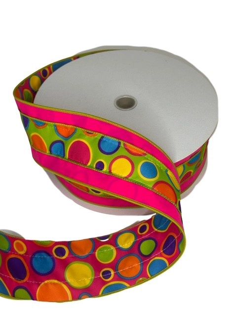 2.5&quot;x 25Yds Clay&#39;s Dot lime Multi