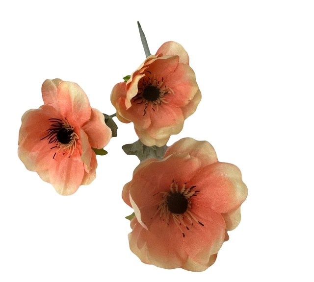 Anemone Spray x3 Apricot