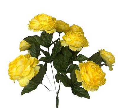 French Ranunculus Bush x9 Yellow