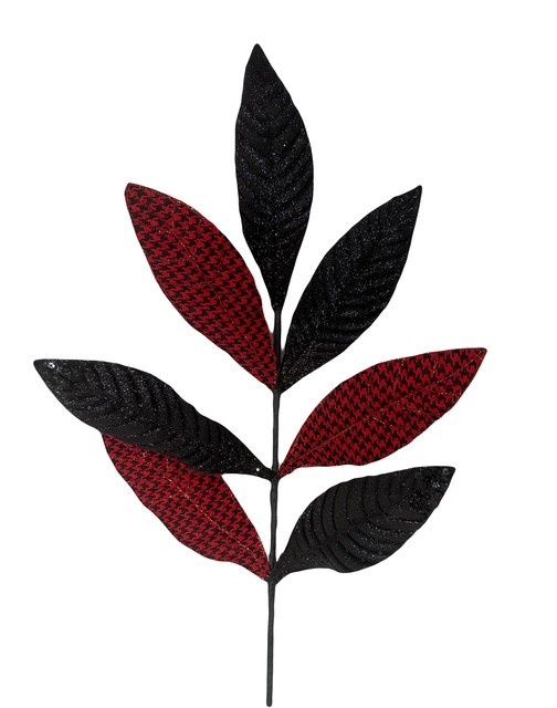 27&quot; Houndstooth Laurel Leaf