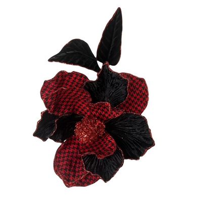 26" Houndstooth Magnolia Rd/Bk