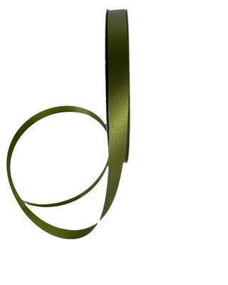 Satin Acetate 5/8" Wide by 100 Yds Moss Green