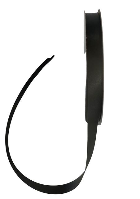 Satin Acetate #3 100 yds Black