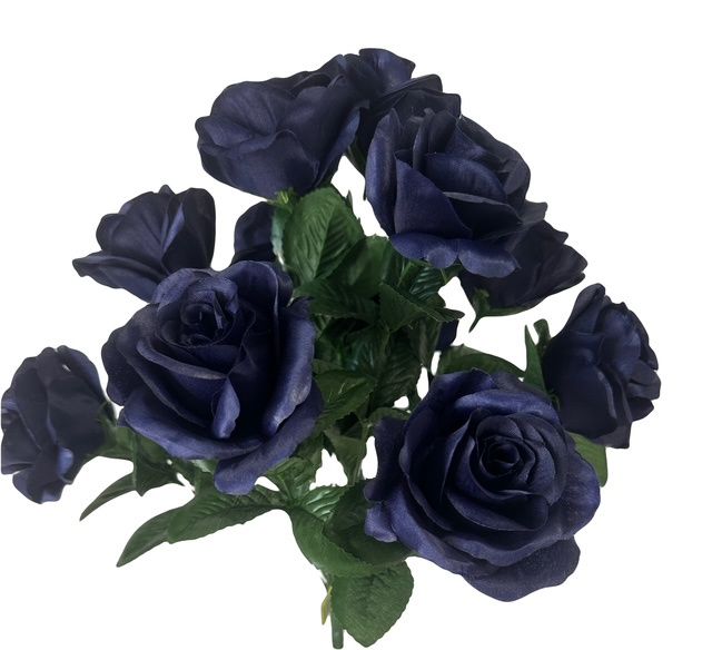 Lillian Open Rose Bshx12 Navy Blue