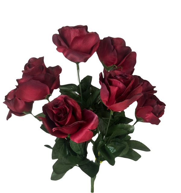 Lillian Open Rose Bshx12 Burgundy