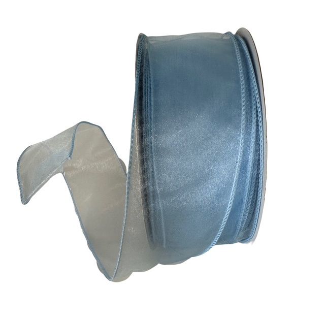 Sheer Blue Ribbon 2 1/2&quot; by 50YDS