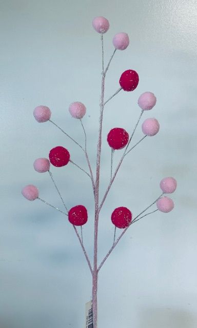 Ball Spray Mixed Pink 23&quot;