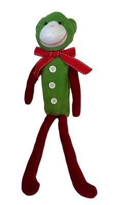 19" Monkey Long Leg Red Green