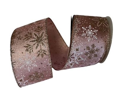 Rose Gold Mtl Wht gld snwfl2.5x10Y