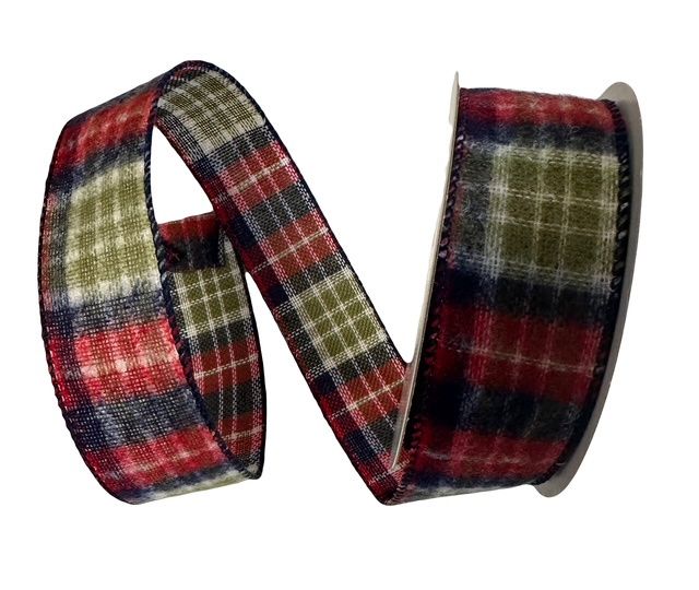 Red Navy Wt Plaid 1.5x10Yds