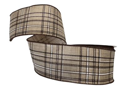 Nat Choc Blk Wht Plaid2.5x10Y