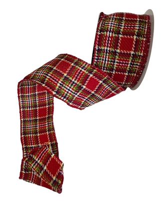 Red Navy Gr Plaid 2.5x10Yds