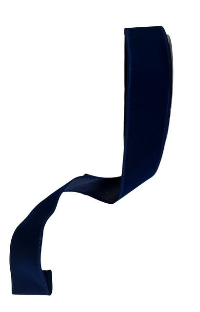 Cobalt Blue Velvet 1.5&#39;x10Yds