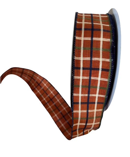 Rust Moss Navy Plaid 2.5x50Yd
