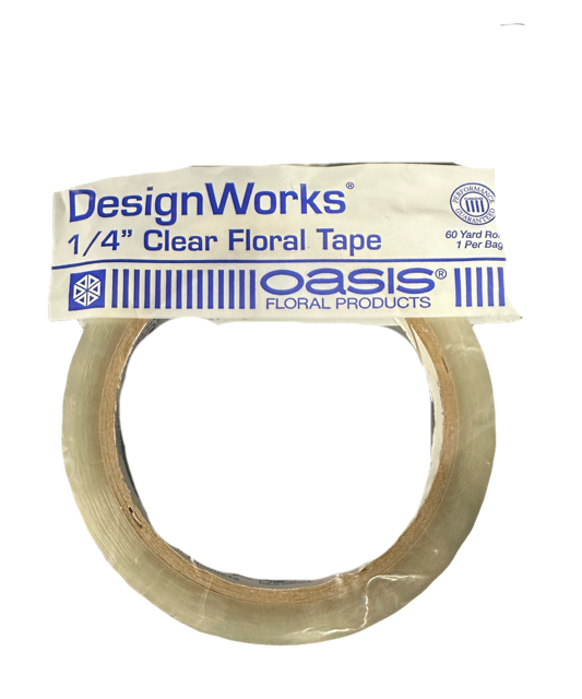 Oasis Clear Tape in 1/4" width