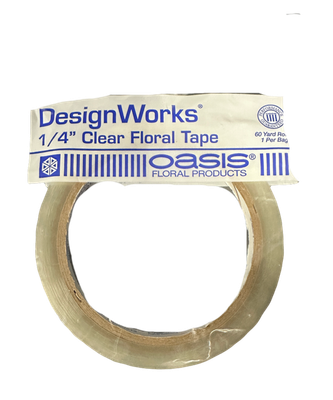 Oasis Clear Tape in 1/4" width