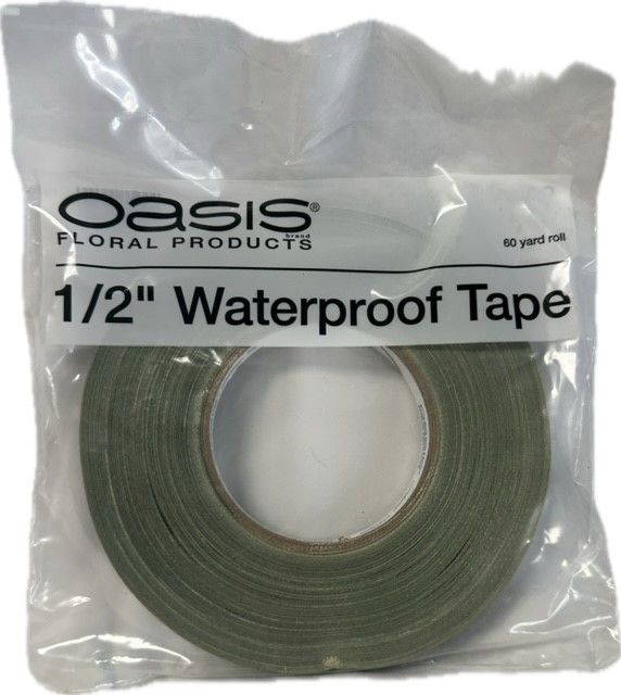 Waterproof Tape in Green 1/2" wide