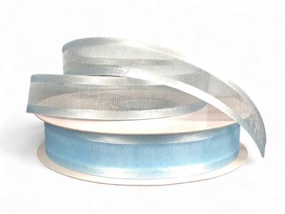 Sheer Satin-Light Blue 5/8" or  #3 25YDS