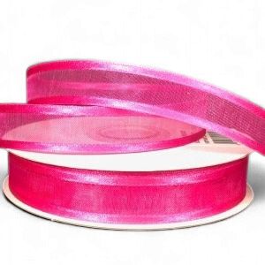 Sheer Satin-Fuchsia 5/8" 25YDS