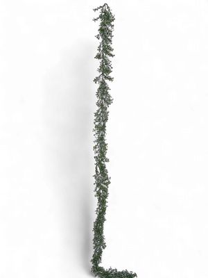 9' Boxwood Garland-Green