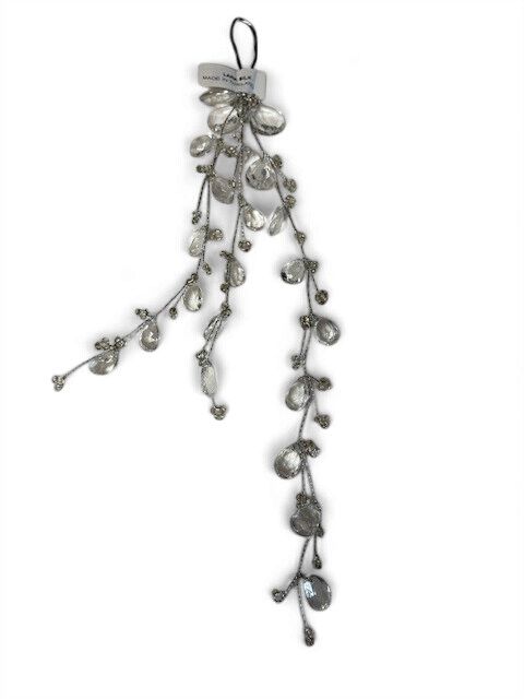 Acrylic Icedrop hanging 14" long