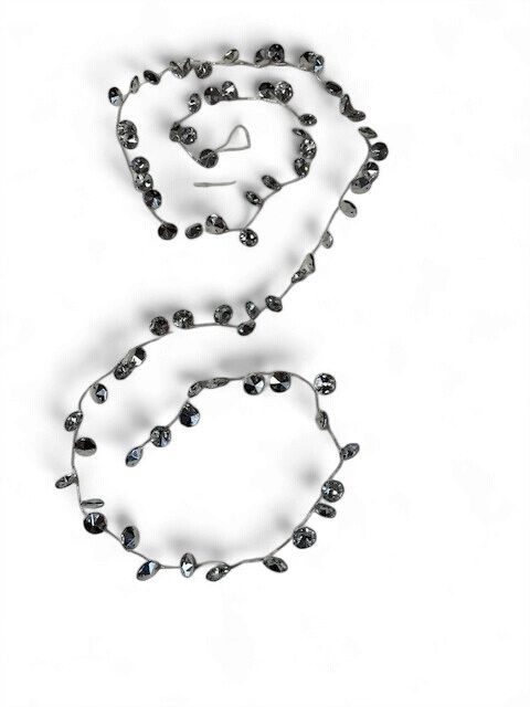 Diamond Acryllic Garland Clear 60"