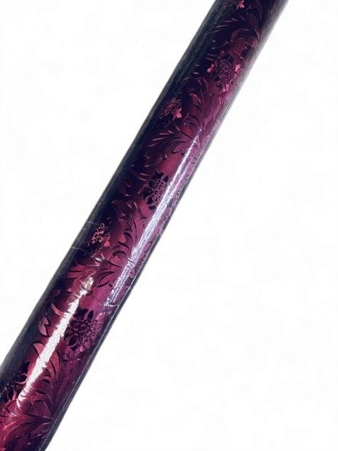 Poly Foil Paper in  Cranberry