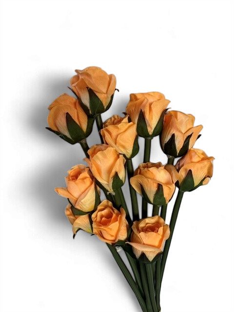 Rose Bud Bouquet in Peach