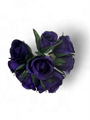 Sweetheart Rose Bud Pick Purple
