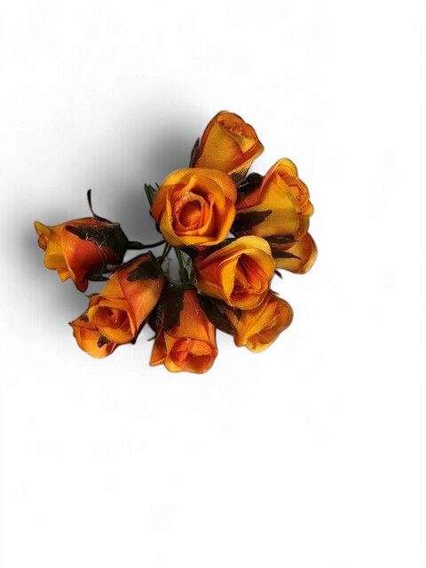 Sweetheart Rose Bud Pick Orange