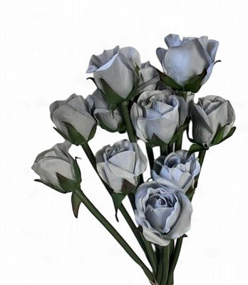 Rose Bud Bouquet in Grey