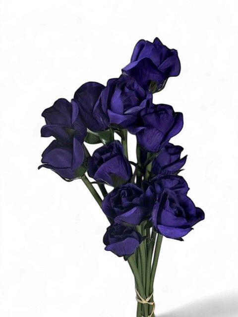 Rose Bud Bouquet in Purple