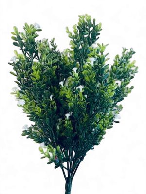 Greenery with  gypsophila White