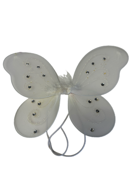 Butterfly in White 14" Height