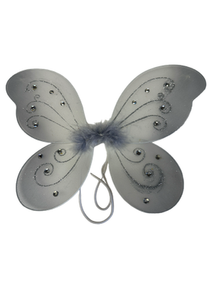 Butterfly in Silver 14" Height