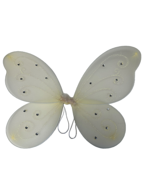 Butterfly in Ivory measures 15" Height and 20" Wide