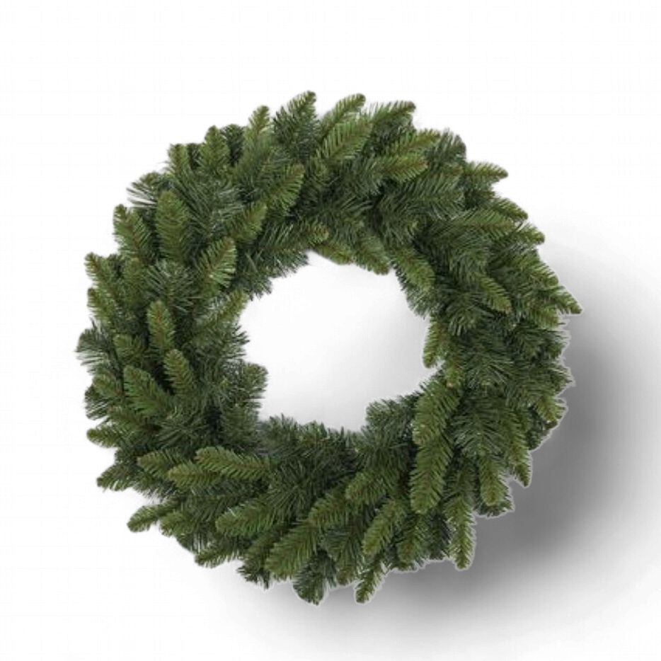 24" Wreath Fresh Banff 2 wire