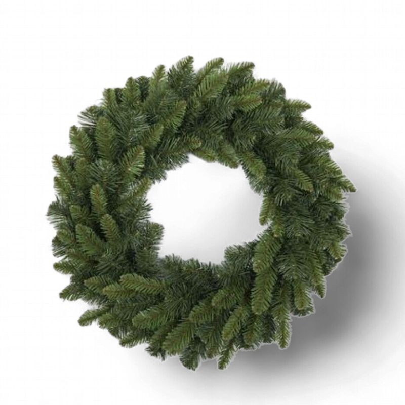 Fresh Banff Pine 24" Wreath with 2  wire