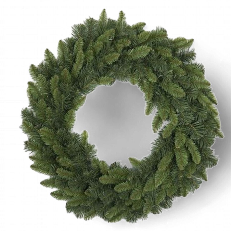30" Wreath Fresh Banff Elevated Wire/2