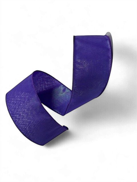 Purple Iridescent Ribbon 2.5x10Yds
