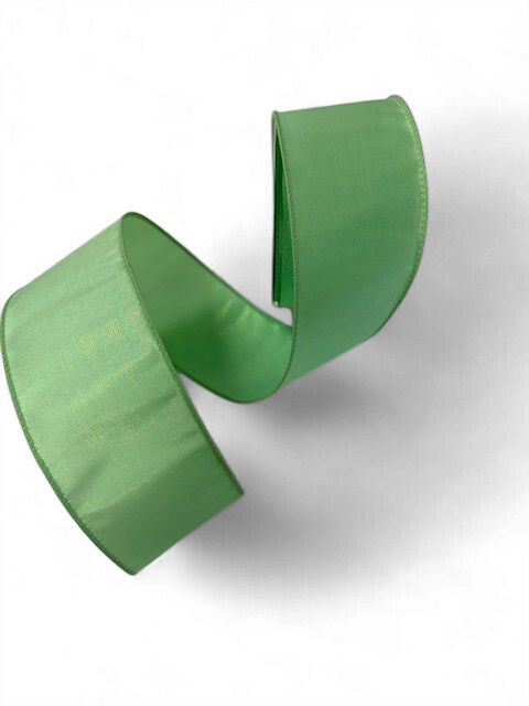 Mint Iridescent Ribbon 2.5x10Yds