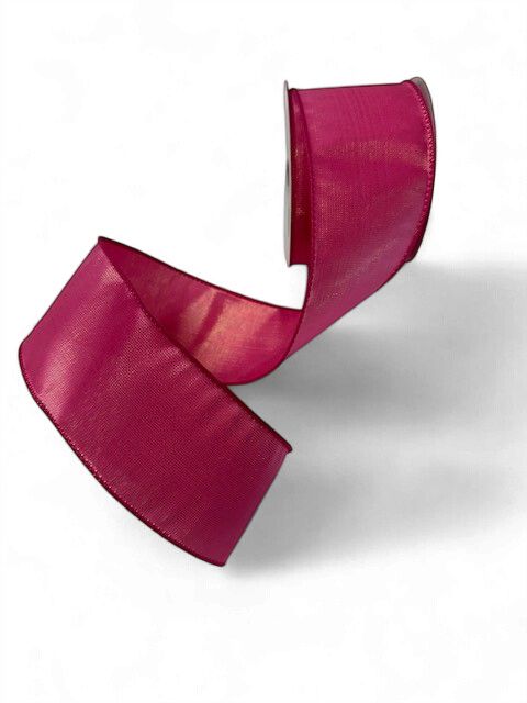 Fuchsia Iridescent Ribbon 2.5x10Yds