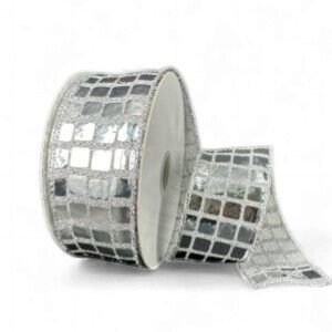 Silver Discoball Sequins 1.5" x 10yds