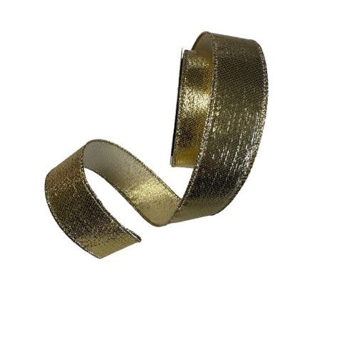 Gold Metallic RIbbon 1.5" x 10Yds